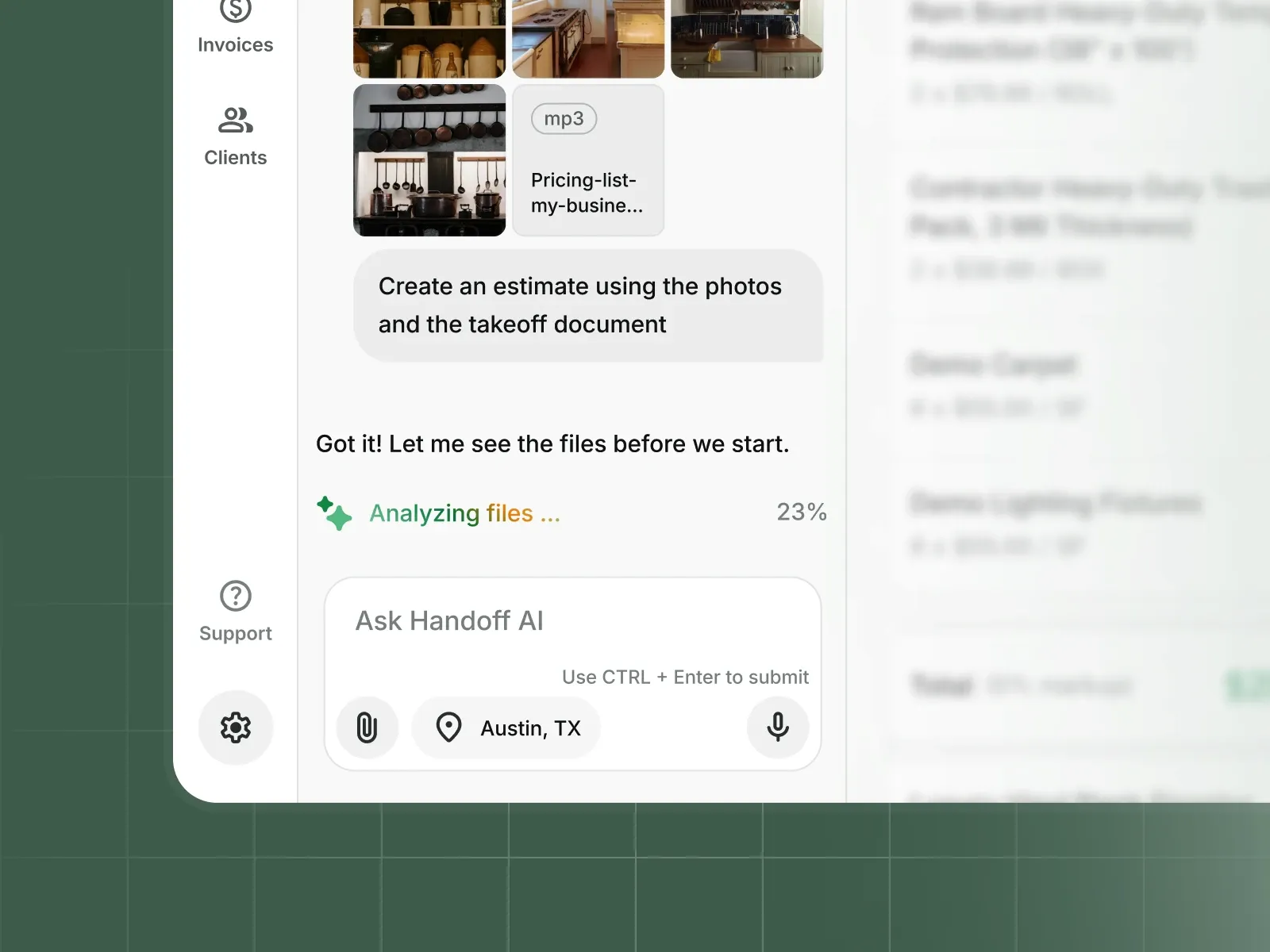 Feature screenshot
