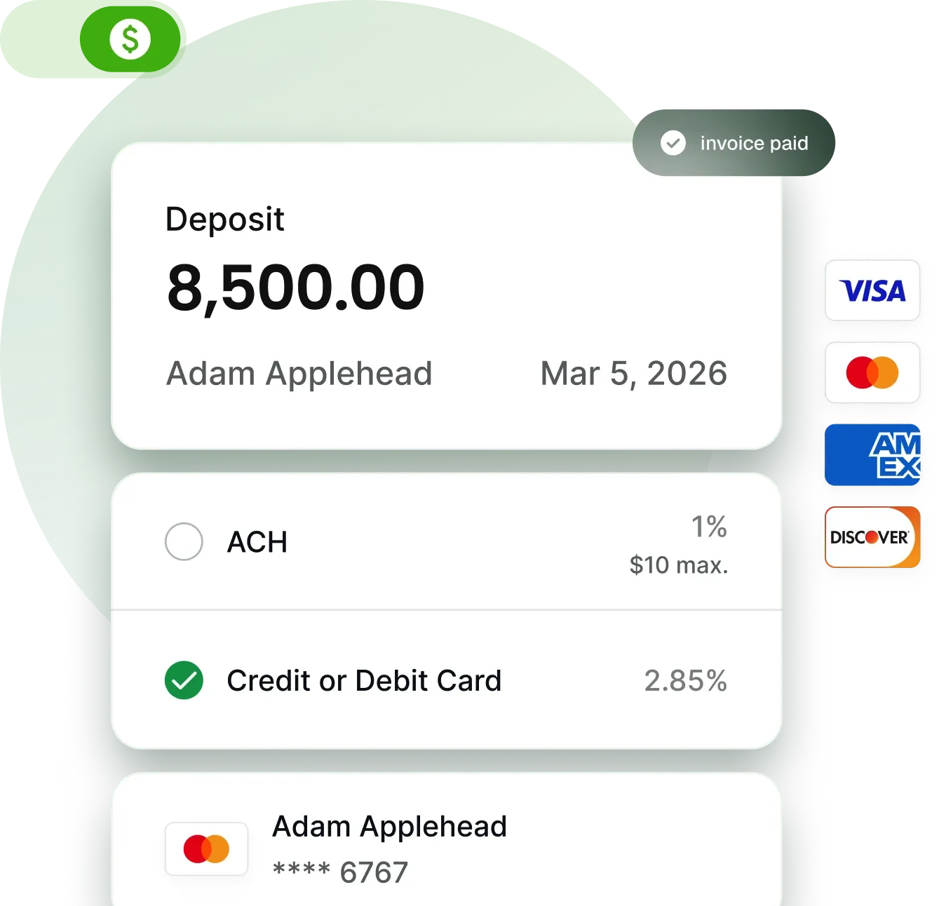 Dashboard screenshot