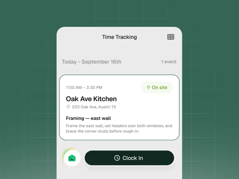 Dashboard screenshot