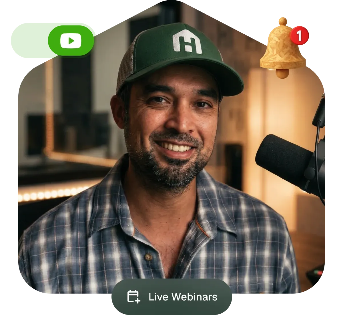 Contractors reviewing plans