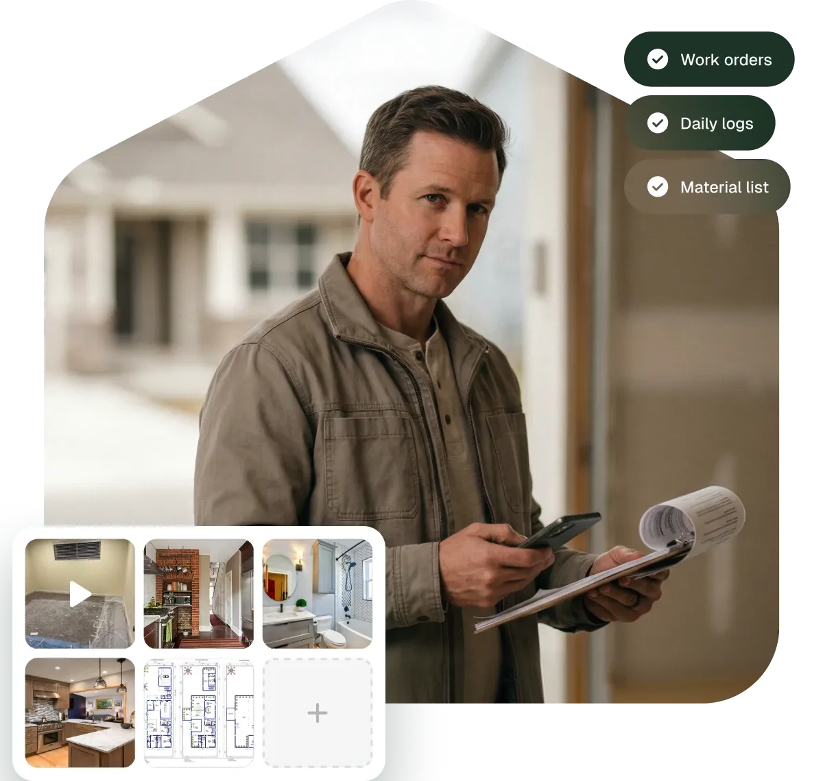 Fix and flip investor using Handoff on site