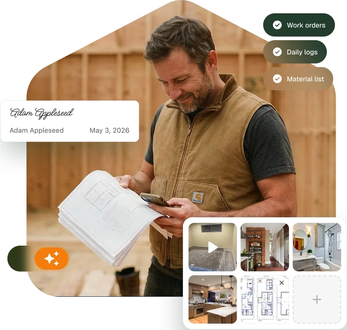 Fix and flip investor using Handoff on site
